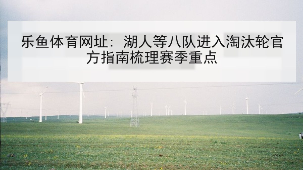 乐鱼体育网址: 湖人等八队进入淘汰轮官方指南梳理赛季重点