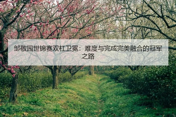 zou-jing-yuan-shi-jin-sai-shuang-gang-wei-mian-nan-du-yu-wan-cheng-wan-mei-rong-he-de-guan-jun-zhi-lu-2-968.jpg