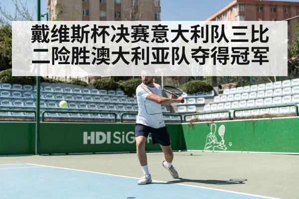戴维斯杯决赛意大利队三比二险胜澳大利亚队夺得冠军